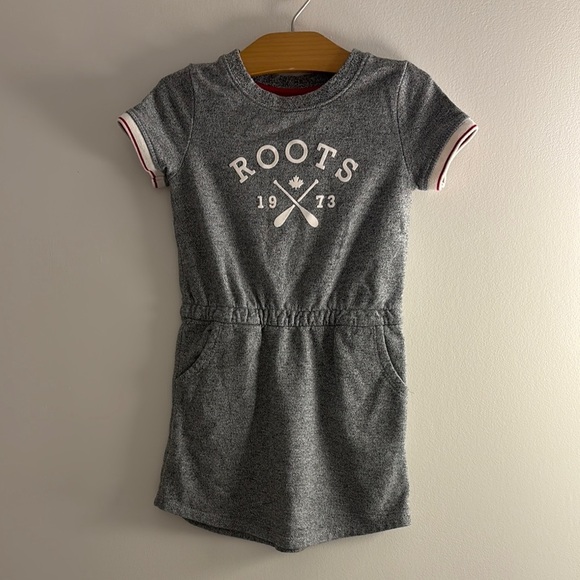 Roots Heather Gray Romper - Picture 1 of 3